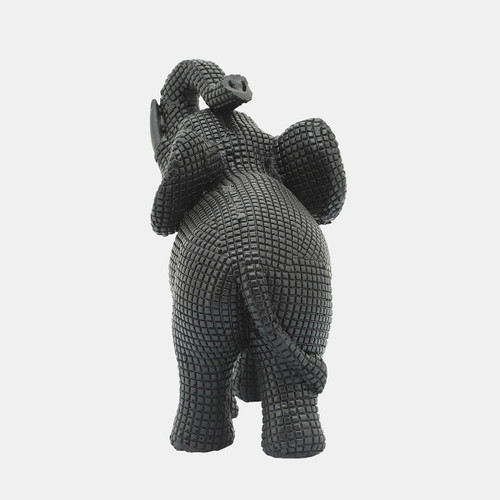 Sagebrook Home Resin 7" Elephant Table Accent Black Wishlist Create New