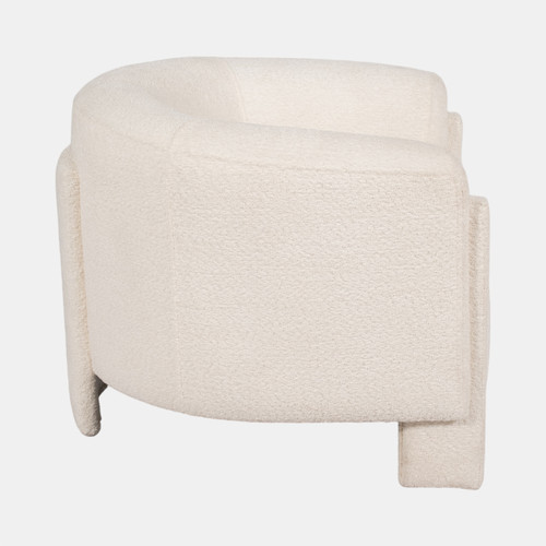 Sagebrook Home Roundback Accent Chair Ivory Wishlist Create New
