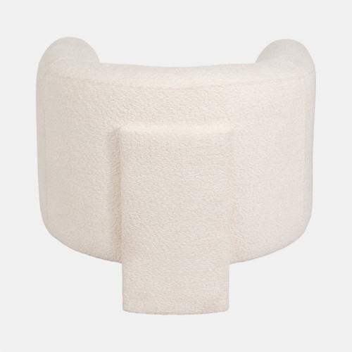 Sagebrook Home Roundback Accent Chair Ivory Wishlist Create New