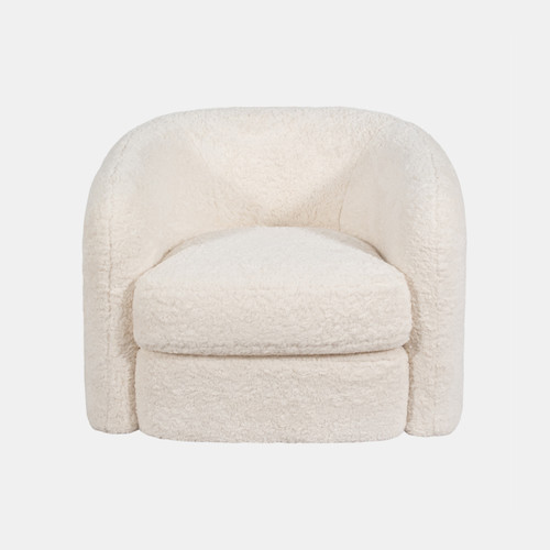 Sagebrook Home Roundback Accent Chair Ivory Wishlist Create New