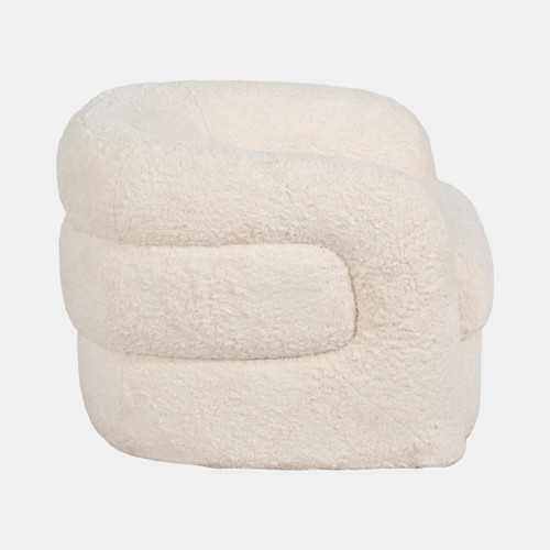 Sagebrook Home Roundback Accent Chair Ivory Wishlist Create New