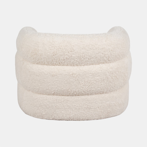 Sagebrook Home Roundback Accent Chair Ivory Wishlist Create New