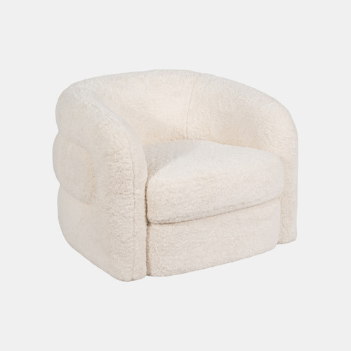 sagebrook home Roundback Accent Chair Ivory Wishlist Create New