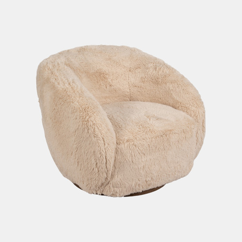 sagebrook home Roundback Swivel Chair Sand Wishlist Create New
