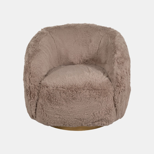 Sagebrook Home Roundback Swivel Chair Tan Wishlist Create New