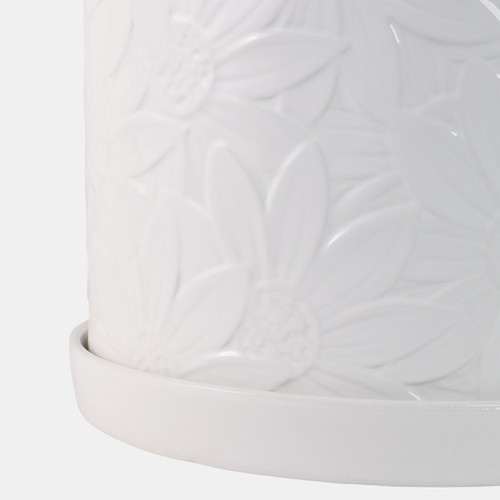 Sagebrook Home S/2 10/12" Daisy Flower Planter White Wishlist Create New