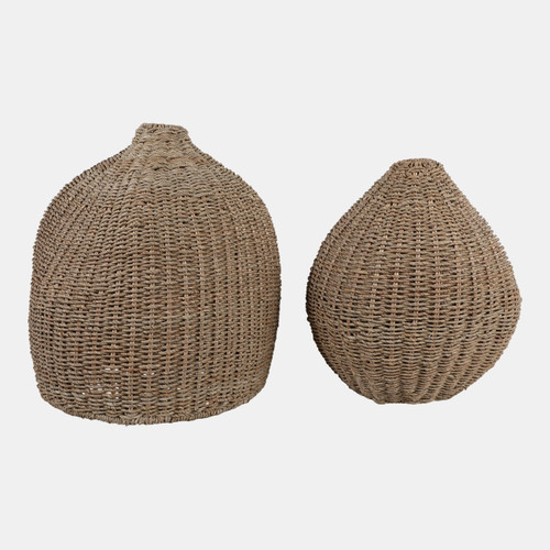 sagebrook home S/2 18/21" Rattan Vases Natural Wishlist Create New