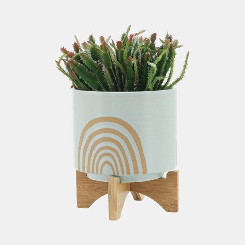 Sagebrook Home S/2 5/8" Arch Planter W/ Stand Mint Wishlist Create New