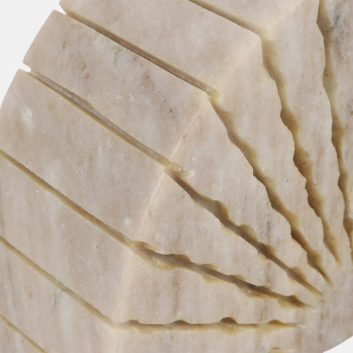 Sagebrook Home S/2 5" Semi Circle Onyx Marble Bookends Tan Wishlist Create New