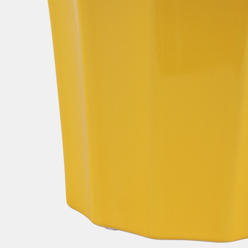 Sagebrook Home S/2 6/8" Scallop Edge Planters Yellow Wishlist Create New