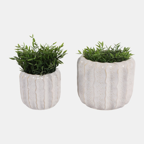 Sagebrook Home S/2 6/8" Urchin Planters Ivory Wishlist Create New