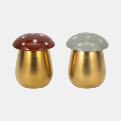 Sagebrook Home S/2 6 Oz Fig&apricot 6" Mushroom Candle Brwn/ivory Wishlist Create New