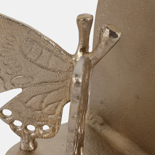 Sagebrook Home S/2 7" Butterfly Bookends Gold Wishlist Create New