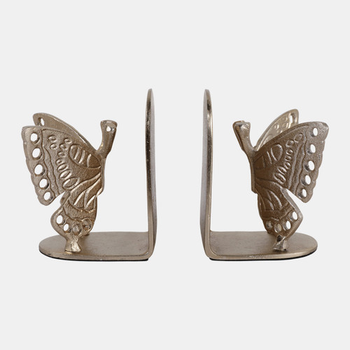 sagebrook home S/2 7" Butterfly Bookends Gold Wishlist Create New