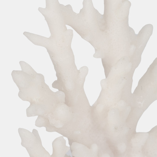 Sagebrook Home S/2 7" Coral On Glass Bookends White Wishlist Create New