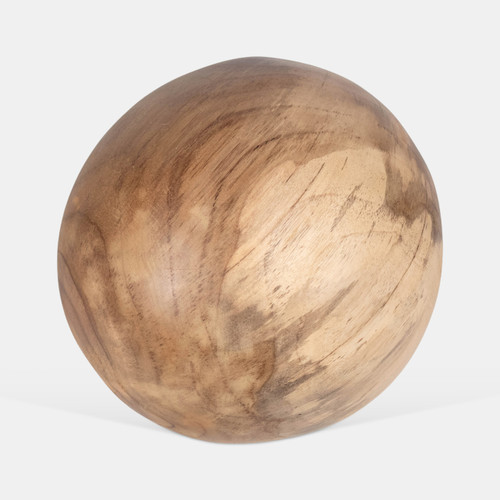 Sagebrook Home S/2 8/12" Teak Root Orb Natural Wishlist Create New
