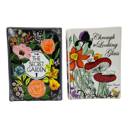 sagebrook home S/2 8x6" Book Vase Multi Wishlist Create New