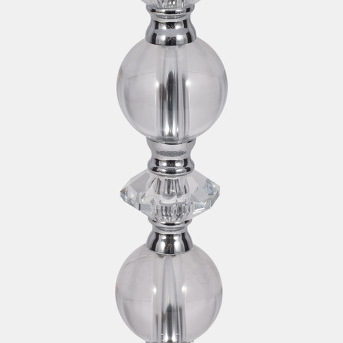 Sagebrook Home S/2 Crystal 26" Table Lamp Silver Wishlist Create New