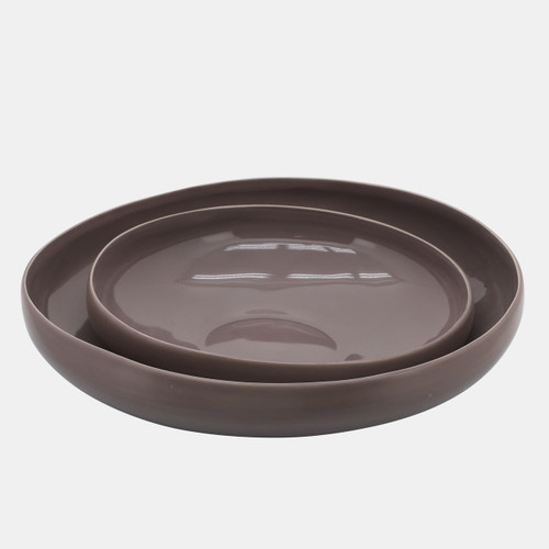 Sagebrook Home S/2 Organic Bowls 12/15" Lavander Wishlist Create New