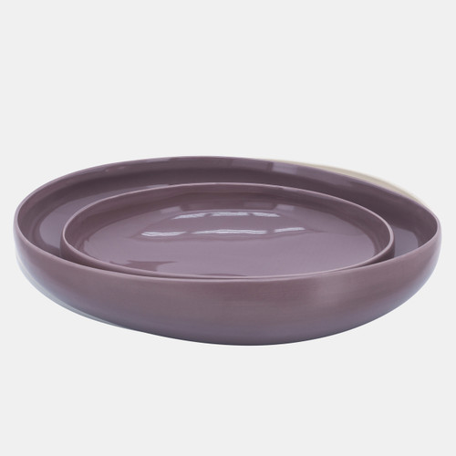 sagebrook home S/2 Organic Bowls 12/15" Lavander Wishlist Create New