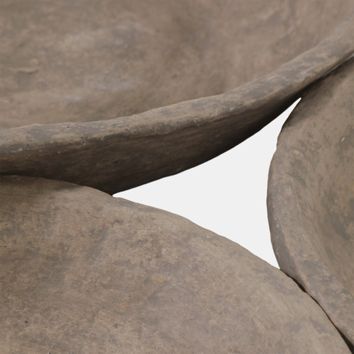 Sagebrook Home S/3 13/15/18" Paper Mache Bowls Taupe Wishlist Create New