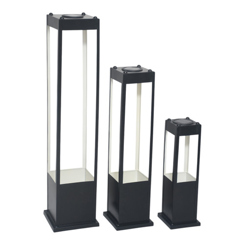 Sagebrook Home S/3 16/24/32" Outdoor Solar Lanterns Black Wishlist Create New