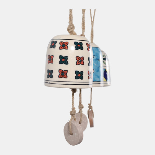 Sagebrook Home S/3 3" Ceramic Hand Painted Bells Multi Wishlist Create New
