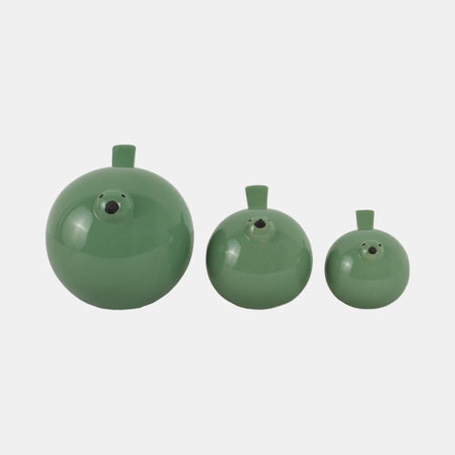 Sagebrook Home S/3 8" Birds Dark Sage Green Wishlist Create New