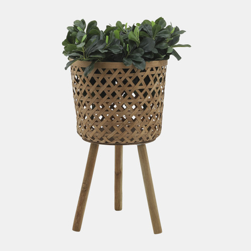 Sagebrook Home S/3 Bamboo Planters 11/13/15" Natural Wishlist Create New