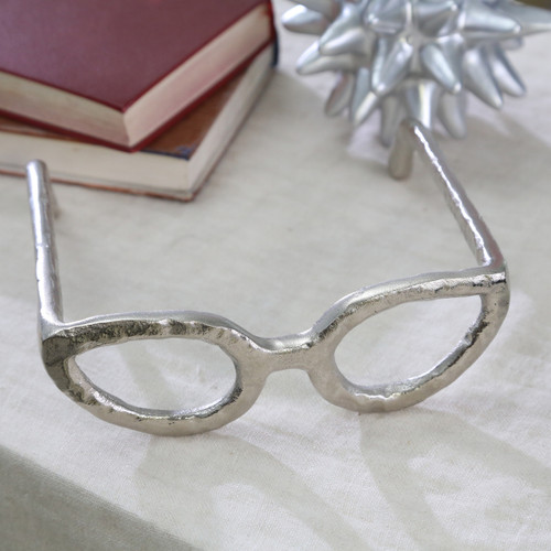 Sagebrook Home Silver Glasses Sculpture Wishlist Create New