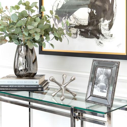 Sagebrook Home Silver Metal Jacks Sculpture 8" Wishlist Create New