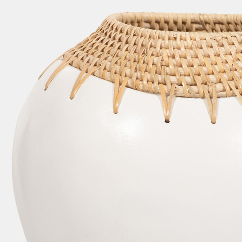 Sagebrook Home Terracotta 10"h Vase White/brown Wishlist Create New