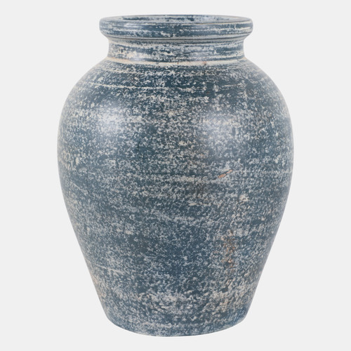 Sagebrook Home Terracotta 10" Traditional Jug Blue/white Wishlist Create New