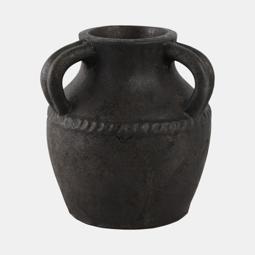 Sagebrook Home Terracotta 10" Triple Handle Jug Black Wishlist Create New