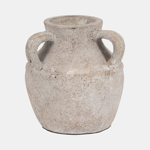 sagebrook home Terracotta 10" Triple Handle Jug Ivory Wishlist Create New