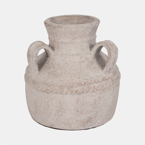 Sagebrook Home Terracotta 12" Triple Handle Jug Ivory Wishlist Create New