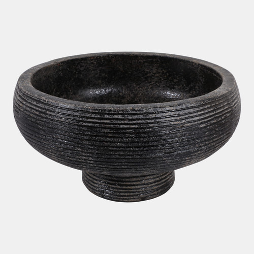 Sagebrook Home Terracotta 14" Etched Bowl On Stand Multi Wishlist Create New