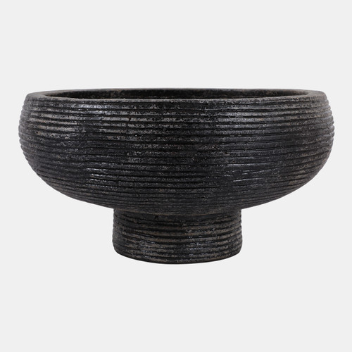 Sagebrook Home Terracotta 14" Etched Bowl On Stand Multi Wishlist Create New