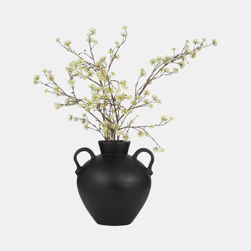 Sagebrook Home Terracotta 16" Organic Jug With 2 Handles Black Wishlist Create New