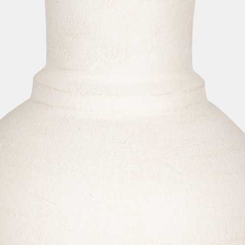 Sagebrook Home Terracotta 16" Vase With Ring At Neck Ivory Wishlist Create New