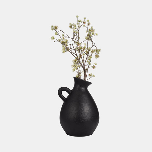 Sagebrook Home Terracotta 18" Organic Jug With Handle Black Wishlist Create New