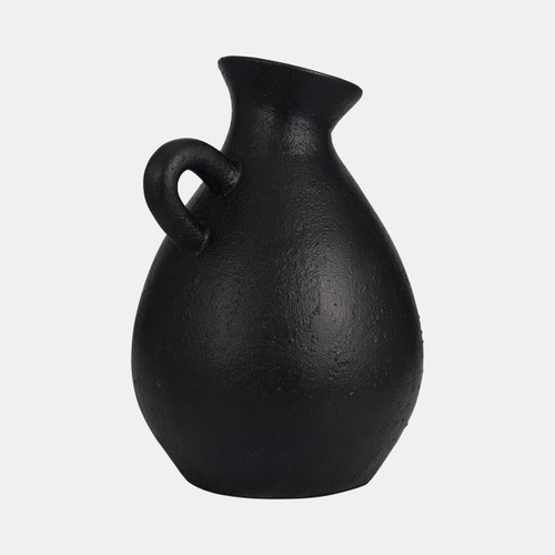 Sagebrook Home Terracotta 18" Organic Jug With Handle Black Wishlist Create New