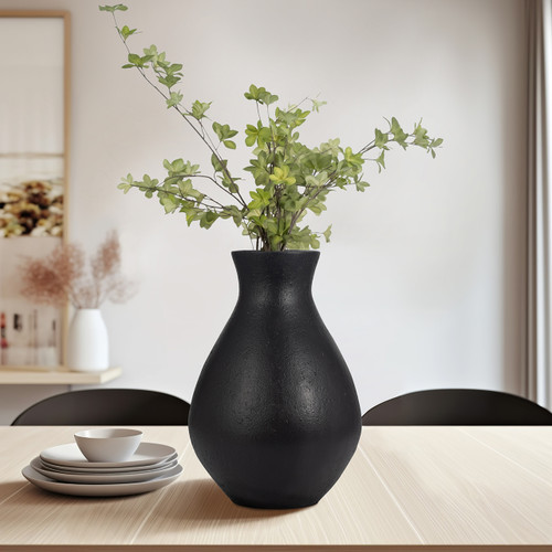 Sagebrook Home Terracotta 18" Organic Vase Black Wishlist Create New