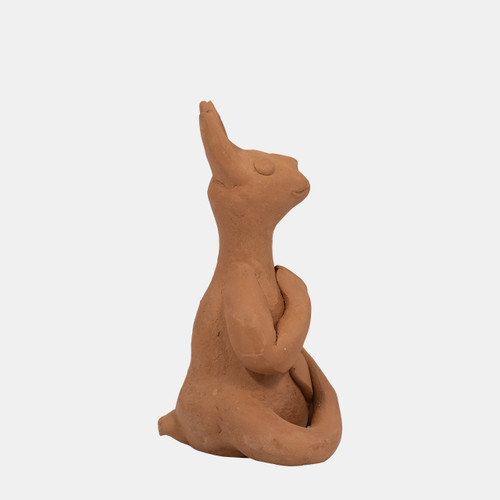 Sagebrook Home Terracotta 7" Namaste Yoga Bunny Natural Wishlist Create New