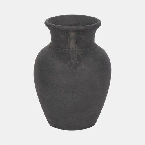 Sagebrook Home Terracotta 9" Vase With Handles Black Wishlist Create New