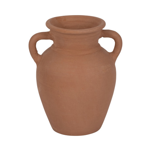 sagebrook home Terracotta 9" Vase With Handles Natural Wishlist Create New