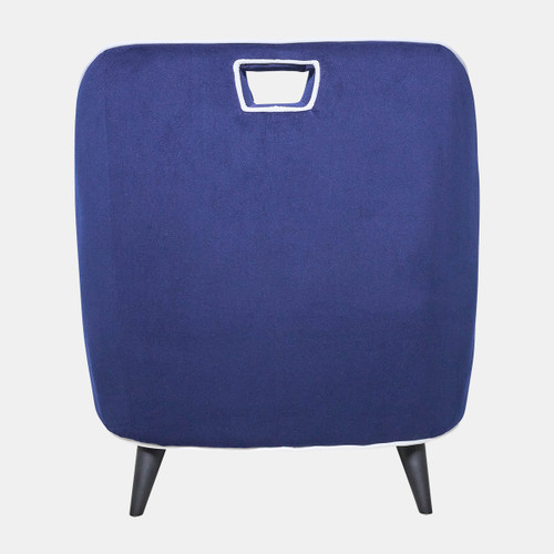 Sagebrook Home Two-toned Accent Chair - Dark Blue Kd Wishlist Create New