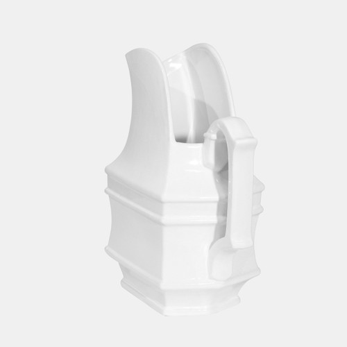 Sagebrook Home White/blue Ceramic Pitcher Wishlist Create New