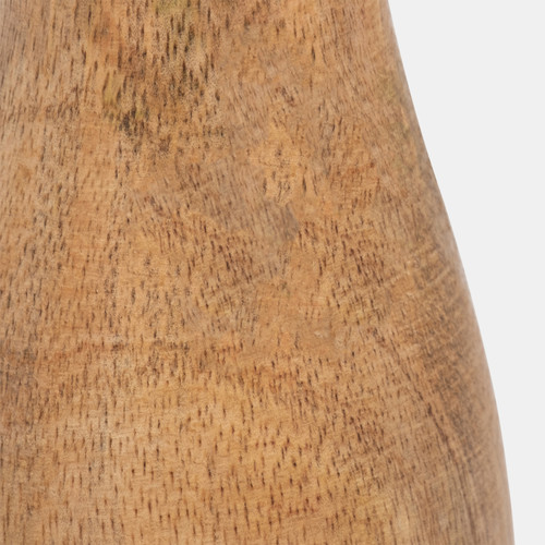 Sagebrook Home Wood 10" Coned Mushroom Olive Wishlist Create New