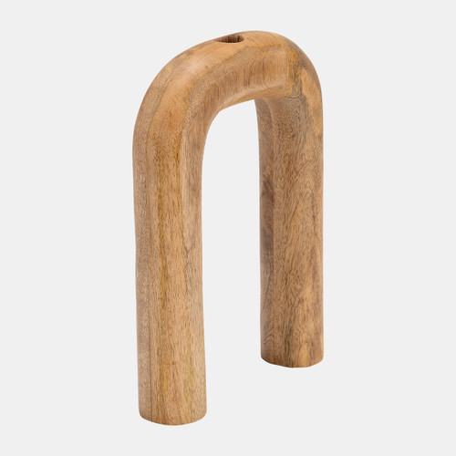 Sagebrook Home Wood 11"h Horseshoe Vase Brown Wishlist Create New